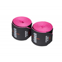 Бинты боксерские 350см Clinch Boxing Hand Wrap Power Flex C239 розовый