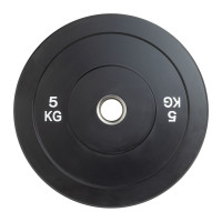 Диск бамперный 51мм, обрезиненный 5кг VictoryFit VF-D51050
