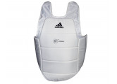 Защита корпуса Adidas Chest Guard WKF белая adiP03