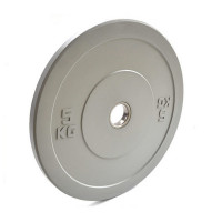Диск 5 кг Johns  APOLO Bumper, d450 см DRAB - 5С  белый