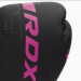 Перчатки тренировочные RDX F6 BGR-F6MP-6OZ розовый 75_75