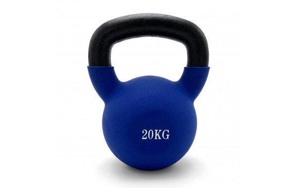 Гиря виниловая 20 кг UnixFit KBVIN20BL Blue 600_380