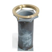 Стакан 101 мм, с кольцом и крышкой, для полов из ПВХ Schelde Sports 1651100