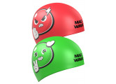 Силиконовая шапочка Mad Wave Reverse Smile M0554 38 0 00W Зеленый