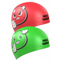 Силиконовая шапочка Mad Wave Reverse Smile M0554 38 0 00W Зеленый