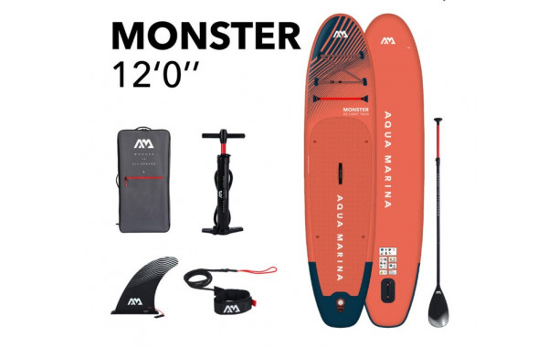SUP-доска Monster Sky Glider 366х84х15см Aqua Marina BT-23MOP 600_380