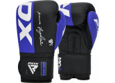 Перчатки тренировочные RDX BGR-F4U-14oz синий\черный