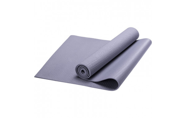 Коврик для йоги Sportex PVC, 173x61x0,4 см HKEM112-04-GREY серый 600_380