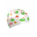 Силиконовая шапочка Mad Wave Happy New Year M0554 66 0 02W Белый 75_75