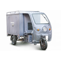 Грузовой электротрицикл RuTrike КАРГО 1800 60V1000W 022100-2116 серый