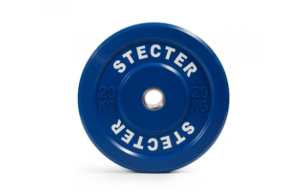 Диск тренировочный Stecter D50 мм 20 кг (синий) 2194 600_380