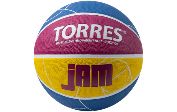 Мяч баскетбольный Torres Jam B023127 р.7 600_380