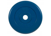 Диск обрезиненный d51мм MB Barbell MB-PltC51-20 20кг синий