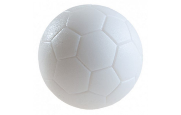 Мяч для настольного футбола WBC текстурный пластик, D 31мм AE-02 белый 600_380