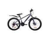 Велосипед 24" Acid F 400 D 053949 Gray\Black