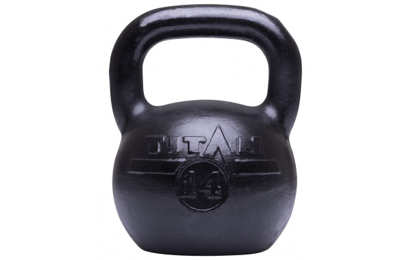 Гиря чугунная 14кг Titan 600_380
