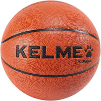 Мяч баскетбольный Kelme 8202QU5001-217, р. 7, 8 пан., ПУ, нейлон. корд, бутил. камера, ярко-коричневый