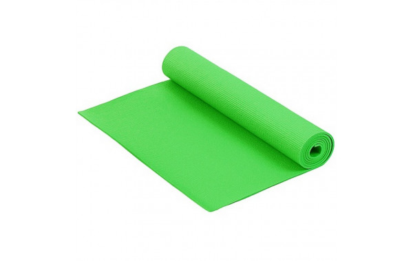 Коврик для фитнеса и йоги Larsen PVC зеленый р173х61х0,6см (повыш плотн) 600_380