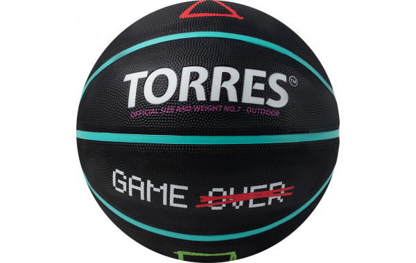 Мяч баскетбольный Torres Game Over B023117 р.7 600_380