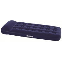 Надувной матрас Bestway Easy Inflate Flocked Air Bed(Single) 185х76х28 см, встроенный насос 67223