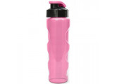 Бутылка для воды HEALTH and FITNESS , 700 ml., anatomic, прозрачно/розовый КК0162