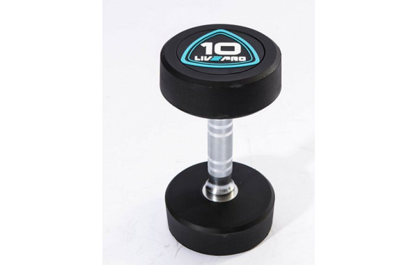 Гантели в уретане 9 кг Live Pro Studio Dumbbells LP8075-09 600_380