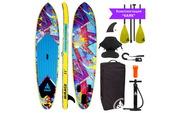 Сапборд Alpha Caprice RX-11M KAYAK Mirage 11S 600_380