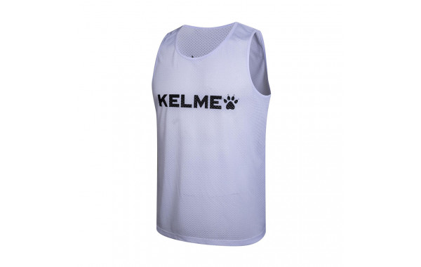 Манишка тренировочная детская Kelme Training Kids, 8051BX3001-103-140, размер 140, белый 600_380