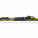 Лыжероллеры с креплениями Fischer RC5 Skate MV02618 черный\желтый 75_75