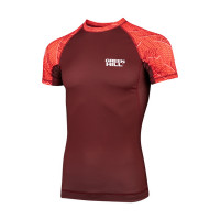 Рашгард Green Hill СОЮЗ ММА РОССИИ RGR MMU-034 красный