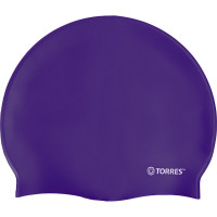 Шапочка для плавания Torres Flat, силикон SW-12201PL фиолетовый