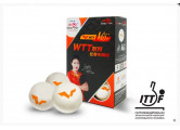 Мячи для настольного тенниса Double Fish 40+ 3 star WTT V111F-1