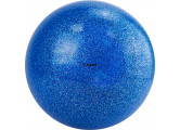 Мяч для художественной гимнастики d19см Torres ПВХ AGP-19-02 синий с блестками