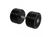 Гантель классик MB Barbell с вращающейся ручкой 49 кг MB-FdbEM-B49