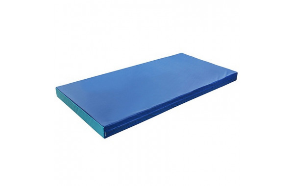 Мат гимнастический 100x200x8см сине-голубой 600_380
