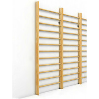 Шведская стенка 280х80см СТАРТ бок. 120х40мм, перекладина 39х35мм Atlet