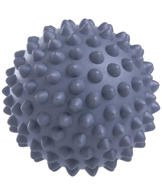 фото Мяч для мфр star fit rb-201, 9 см, массажный, темно-серый