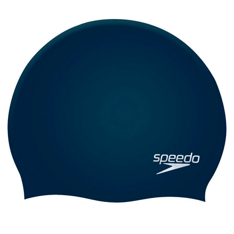    Speedo Plain Flat Silicone Cap 8-709910011 -