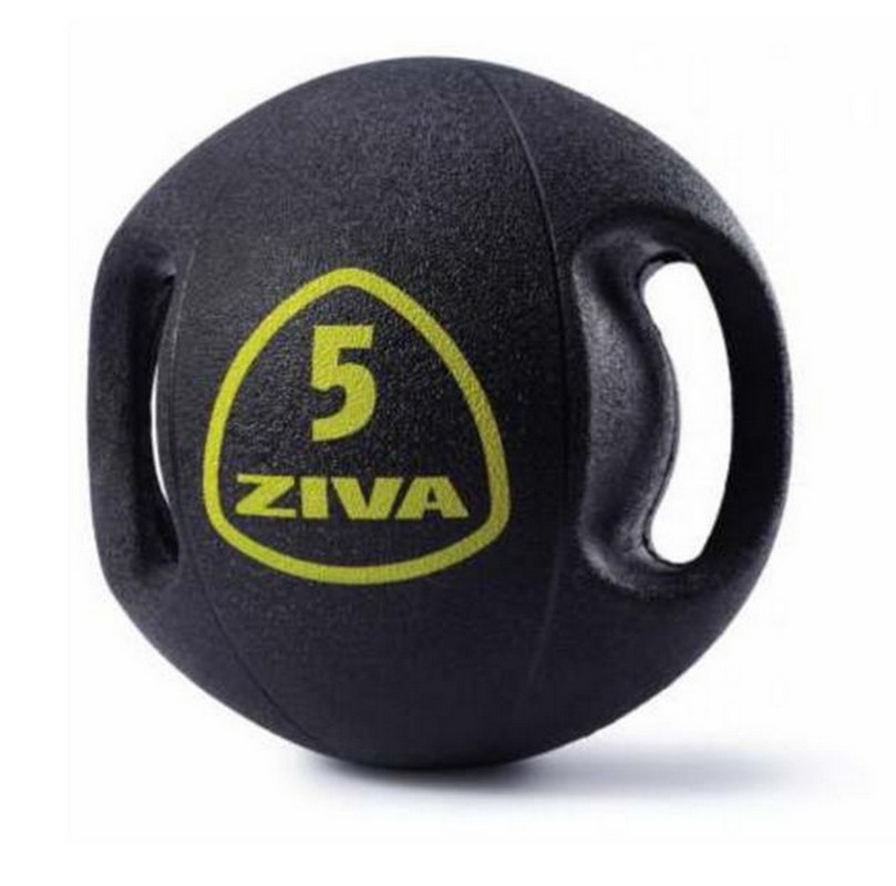 Набор из 5 набивных мячей Medball с ручками 6-10 кг (шаг 1 кг) ZIVA ZVO-MDSG-15-02