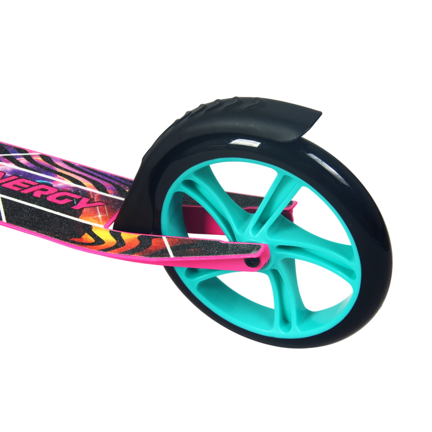 Самокат 200мм Justenergy JE-SA200-50 pink (фонарь и наклейка в подарок) 1500_1500