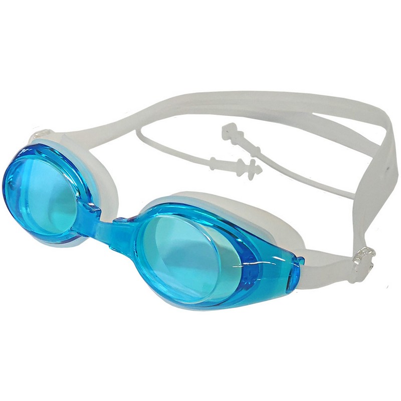 Очки для плавания Sportex с берушами B31548-0 Голубой 800_800