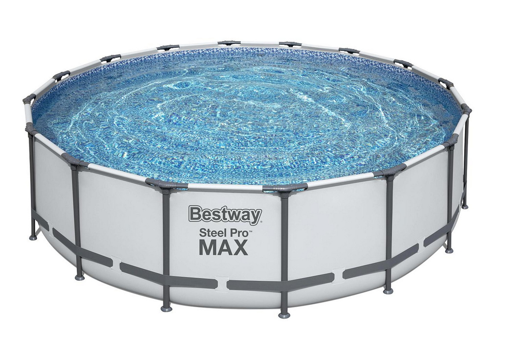 Купить Каркасный бассейн Bestway Steel Pro Max 488х122см, 19480л 5612Z,
