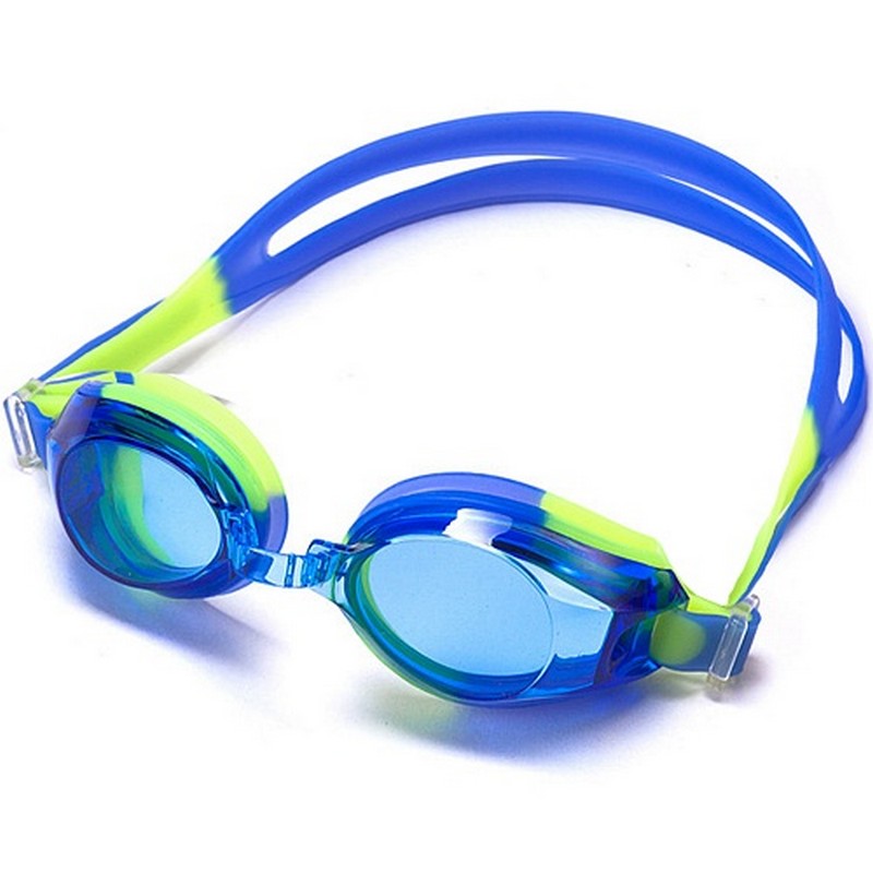 Купить Очки для плавания детские Larsen DR-G103 синийжелтый,