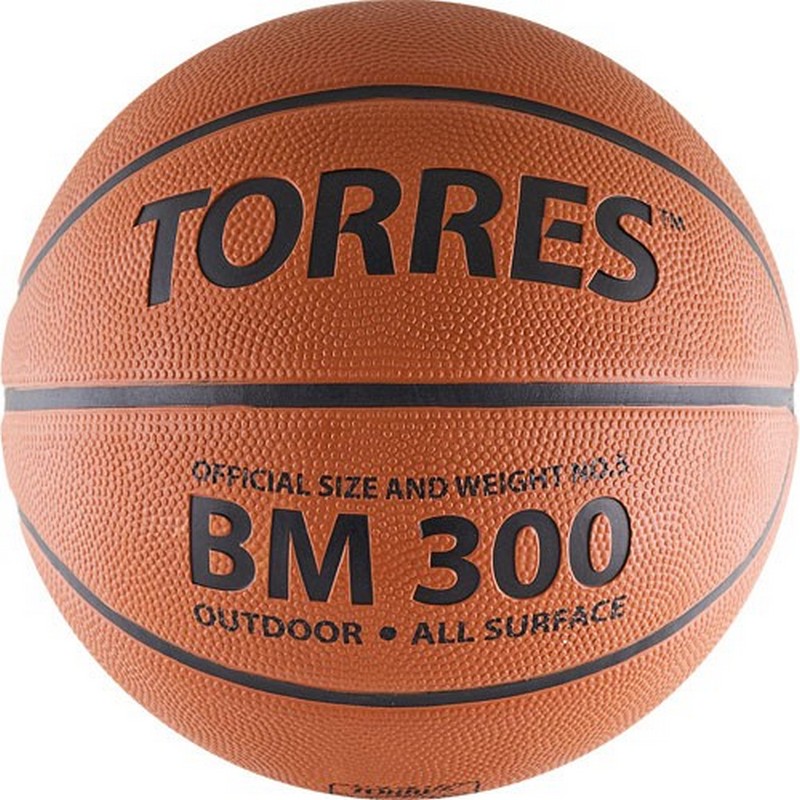 фото Баскетбольный мяч 5р torres bm300 b00015