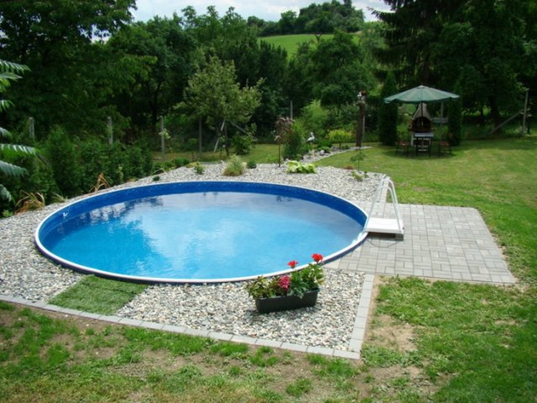 Морозоустойчивый бассейн Azuro 402DL, круглый 4,6х1,2 м Comfort 1065_800