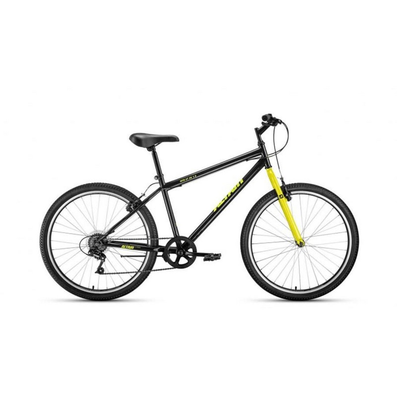 

Велосипед Altair MTB HT 26 1.0 6 ск Черный\Желтый 19-20 г