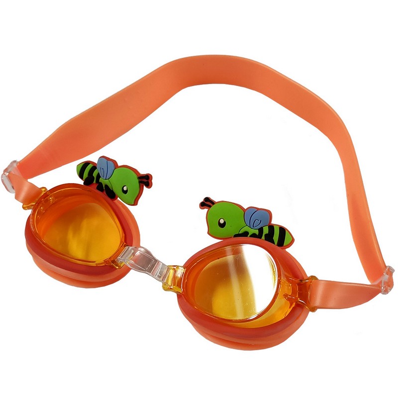 Купить Очки для плавания Sportex B31528-4 одноцветный (Оранжевый),