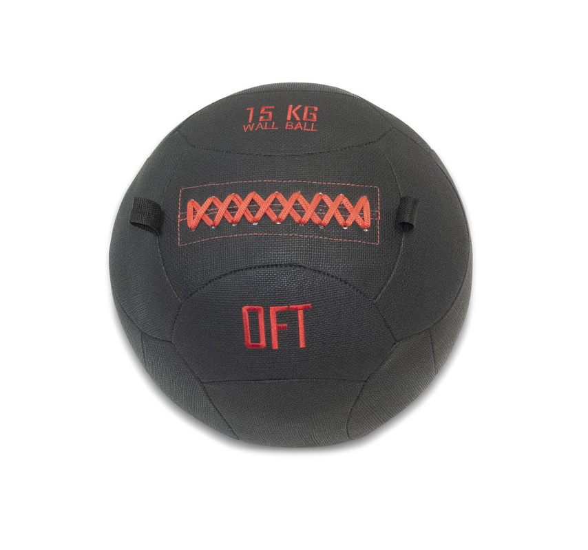 Тренировочный мяч Wall Ball Deluxe 15 кг Original Fit.Tools FT-DWB-15
