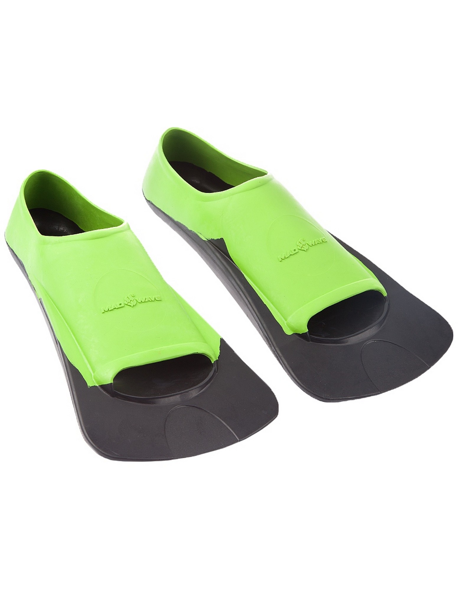 фото Ласты mad wave fins training ii rubber m0749 03 06w зеленый