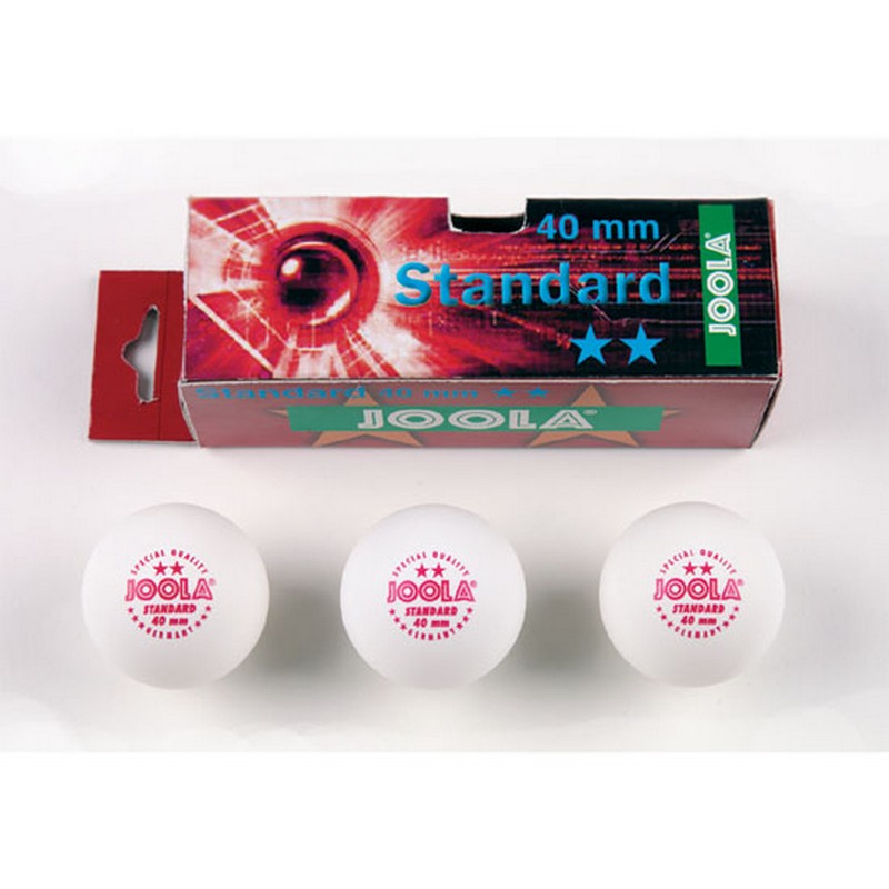 Купить Мячи для настольного тенниса Joola Standard 44015, 3 штуки, белый,